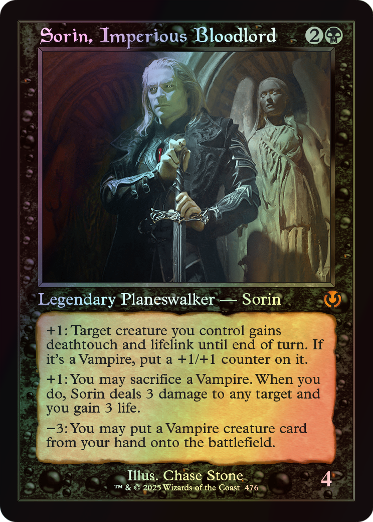 Sorin, Imperious Bloodlord (INR) #476 [EN/F] s/o