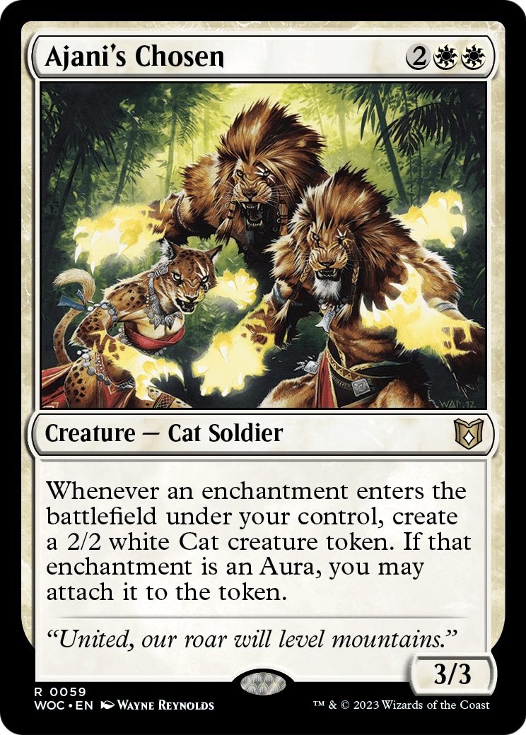 Ajani's Chosen (WOC) #59 [EN/N]