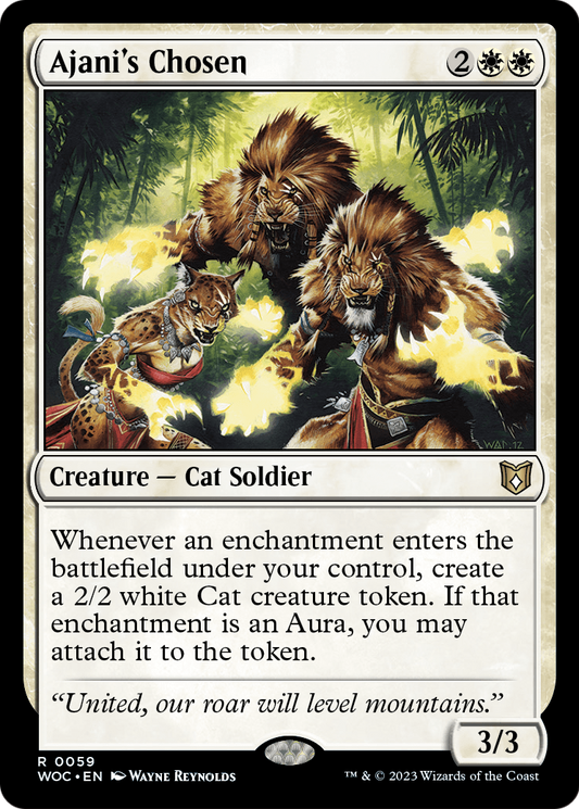 Ajani's Chosen (WOC) #59 [EN/N]