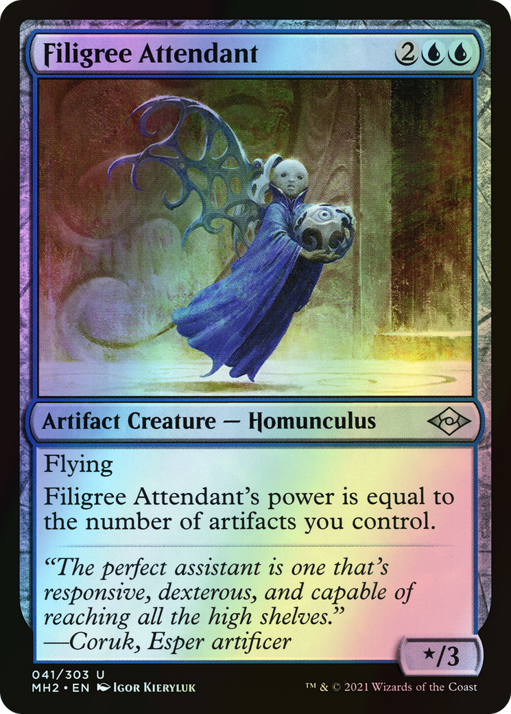 Filigree Attendant (MH2) #41 [EN/F] s/o