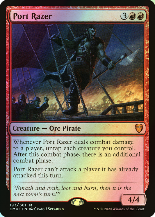 Port Razer (CMR) #193 [EN/F] s/o