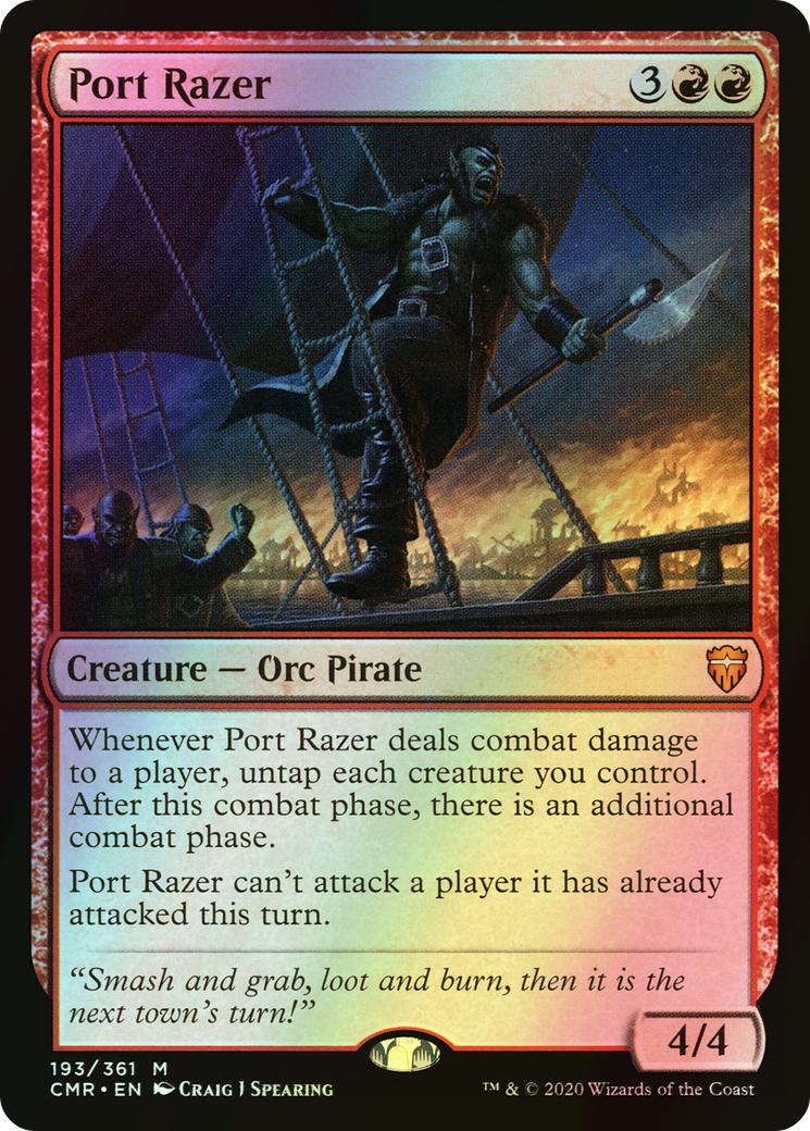 Port Razer (CMR) #193 [EN/F] s/o