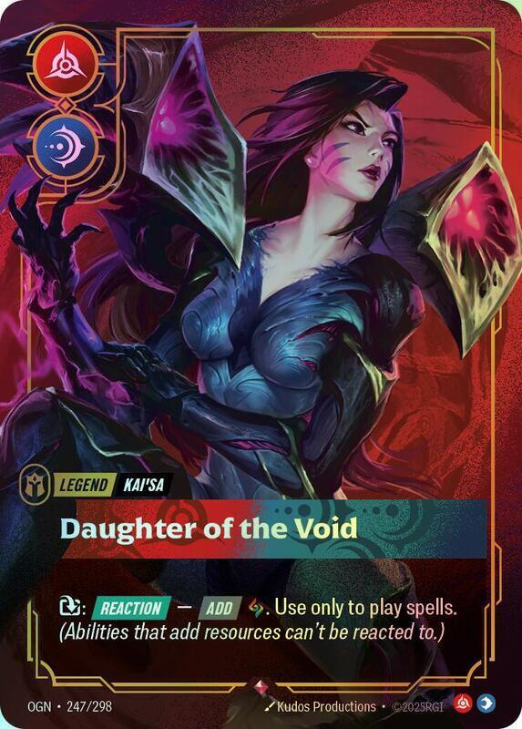 Kai'Sa - Daughter of the Void (OGN) #247 [EN/F] s/o
