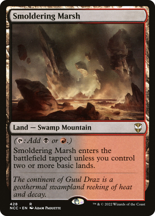 Smoldering Marsh (NCC) #428 [EN/N] s/o