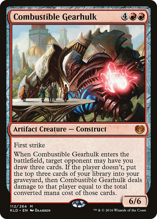 Combustible Gearhulk (KLD) #112 [EN/N]