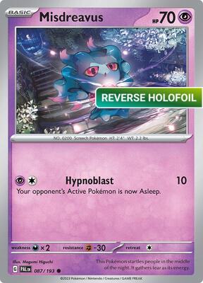 Misdreavus (PAL) #087 [EN/R]