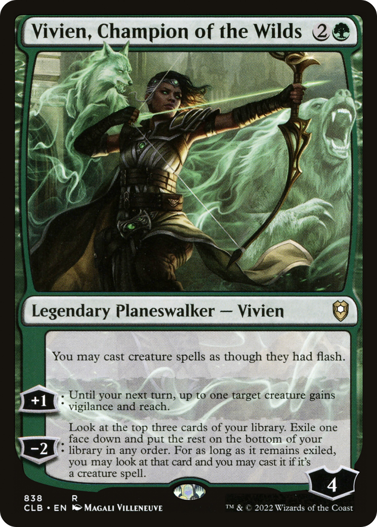 Vivien, Champion of the Wilds (CLB) #838 [EN/N] s/o