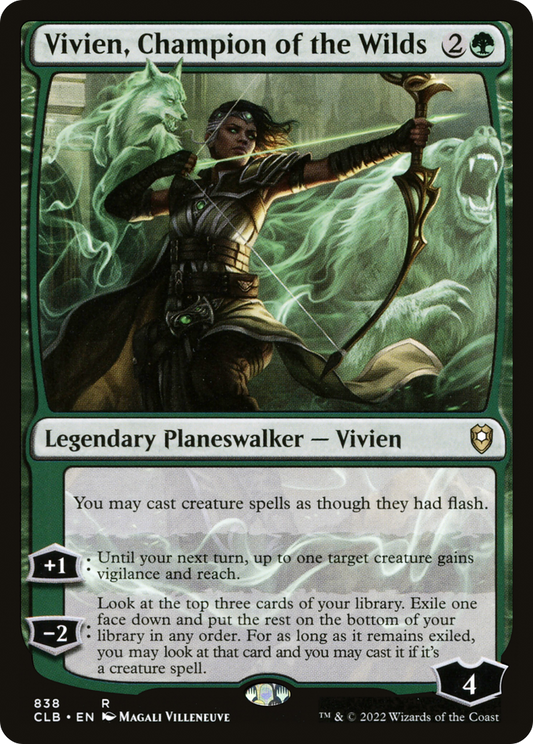 Vivien, Champion of the Wilds (CLB) #838 [EN/N] s/o