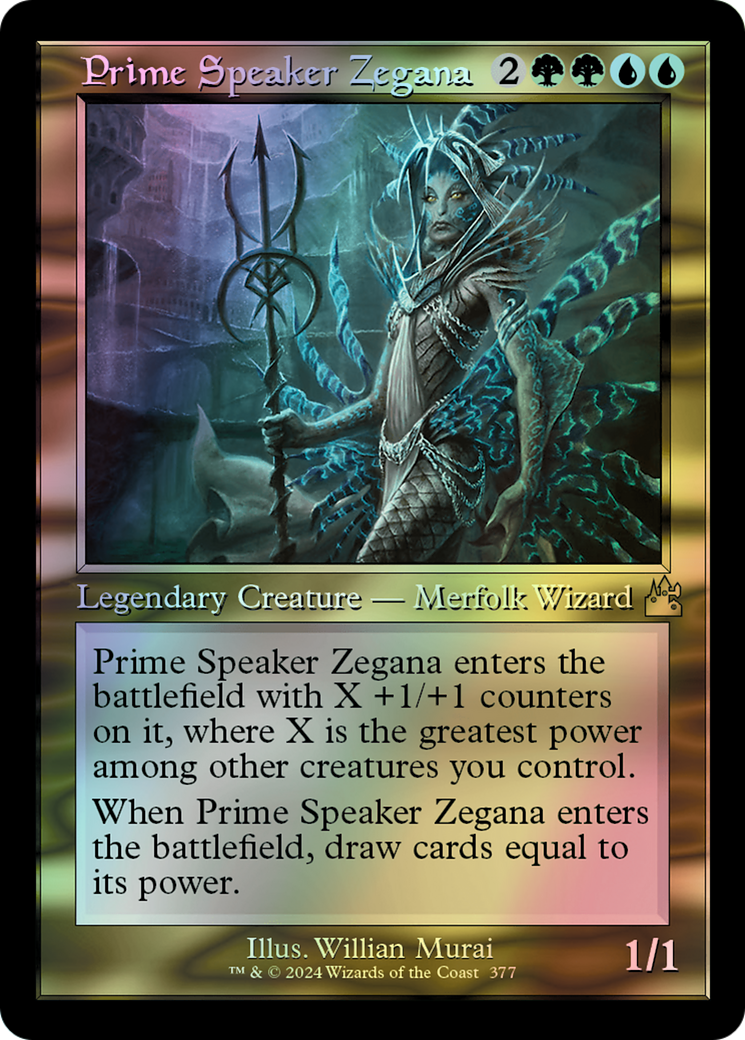 Prime Speaker Zegana (RVR) #377 [EN/F] s/o