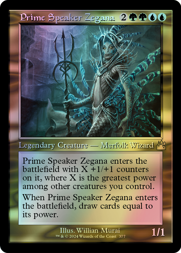 Prime Speaker Zegana (RVR) #377 [EN/F] s/o