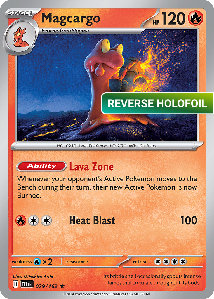 Magcargo (TEF) #29 [EN/R] s/o