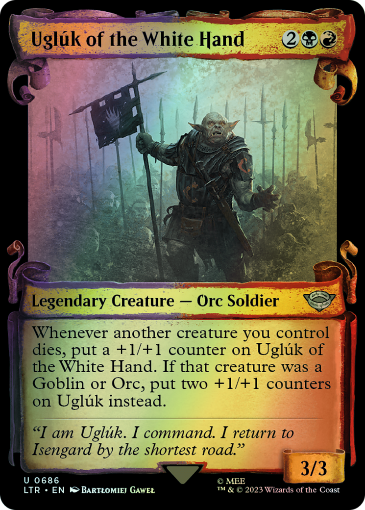 Uglúk of the White Hand - Silver Foil (LTR) #686 [EN/F] s/o