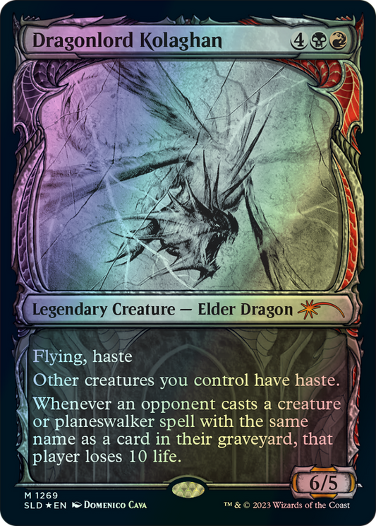 Dragonlord Kolaghan - Halo Foil (SLD) #1269 [EN/F] s/o