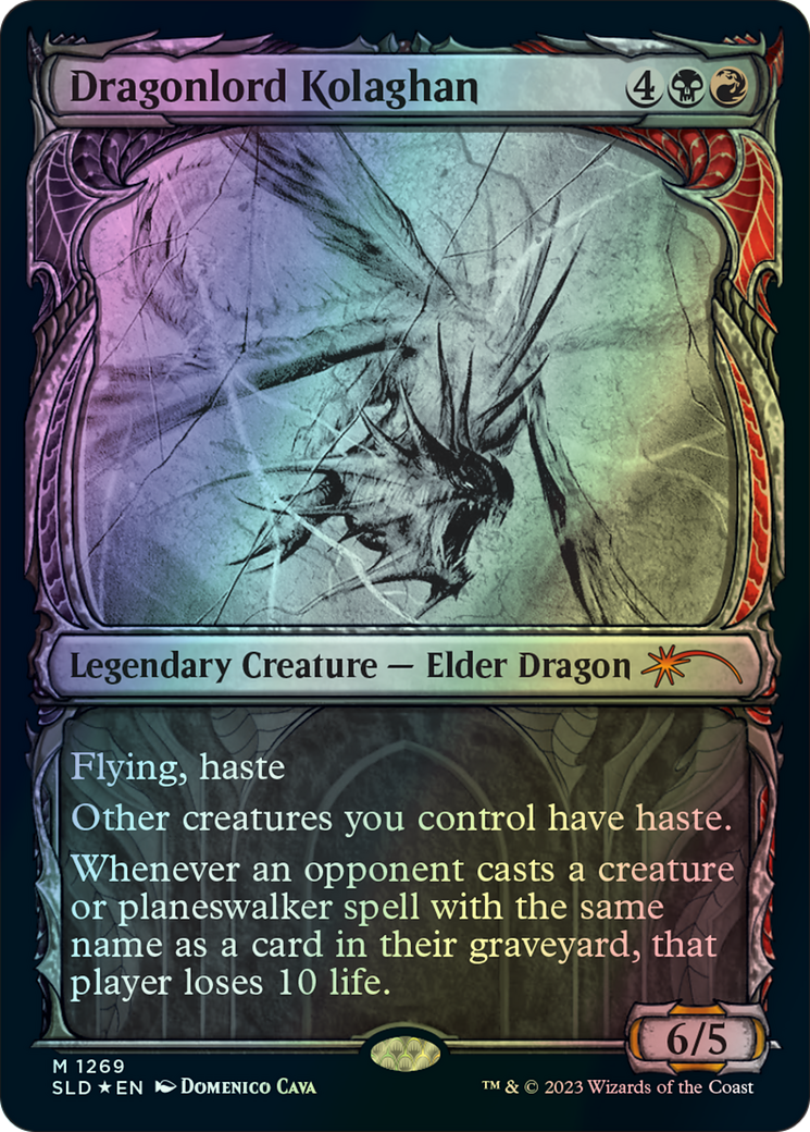 Dragonlord Kolaghan - Halo Foil (SLD) #1269 [EN/F]