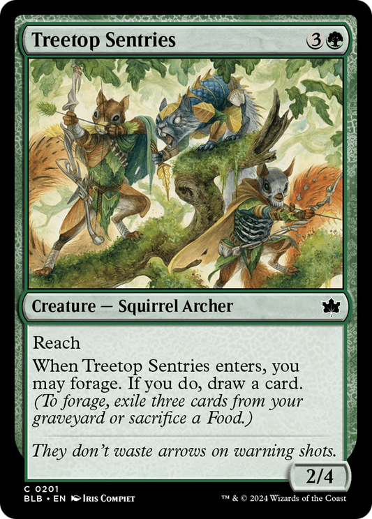 Treetop Sentries (BLB) #201 [EN/N]