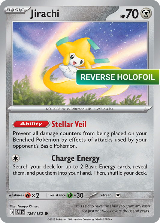 Jirachi (PAR) #126 [EN/R] s/o