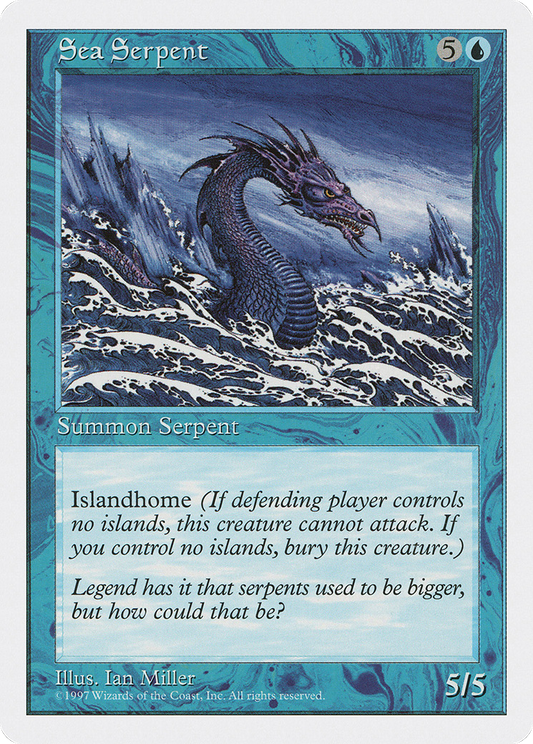 Sea Serpent (5ED) #118 [EN/N]