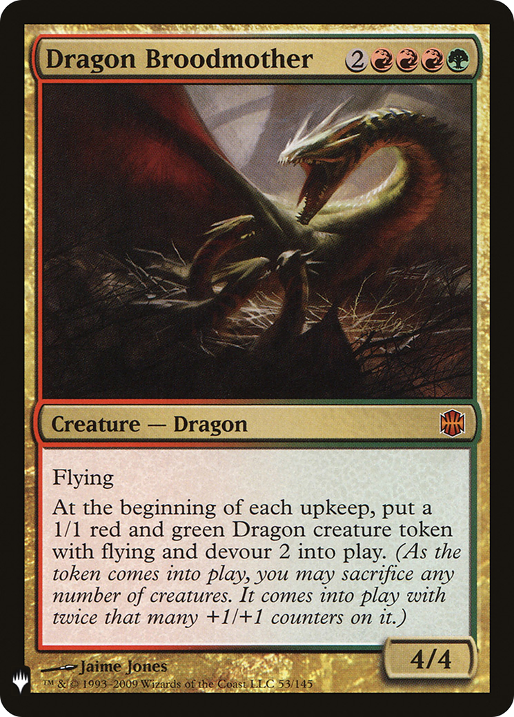 Dragon Broodmother (PLST) #ARB-53 [EN/N]