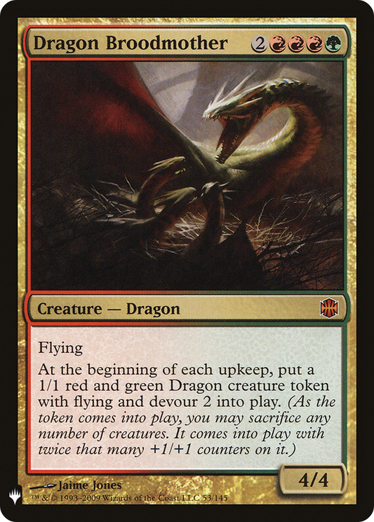 Dragon Broodmother (PLST) #ARB-53 [EN/N]
