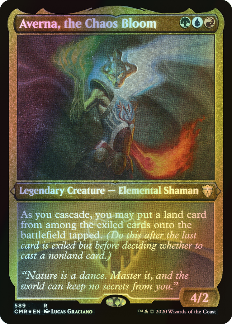 Averna, the Chaos Bloom (CMR) #589 [EN/E]