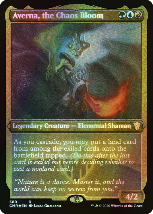 Averna, the Chaos Bloom (CMR) #589 [EN/E]