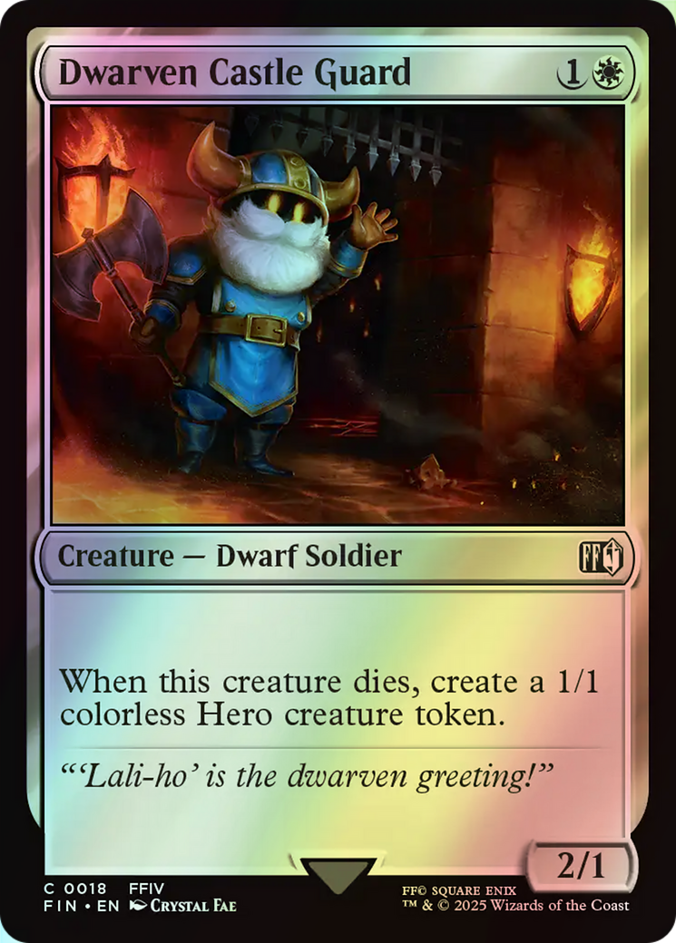 Dwarven Castle Guard (FIN) #18 [EN/F]
