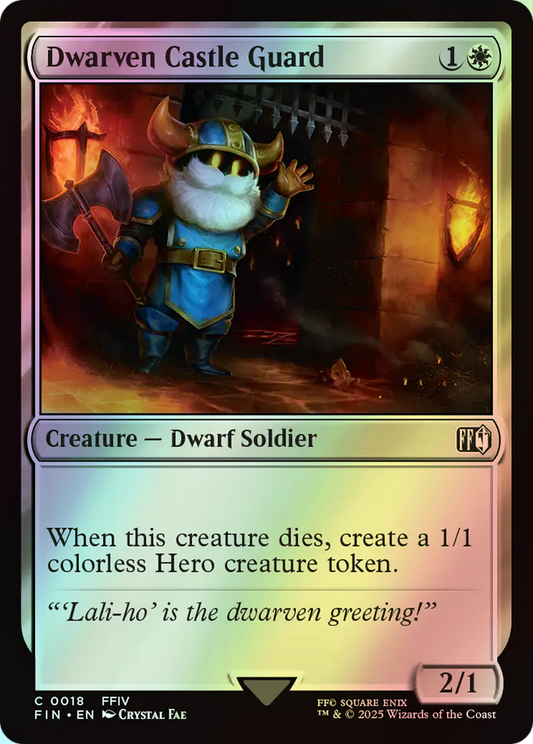 Dwarven Castle Guard (FIN) #18 [EN/F]