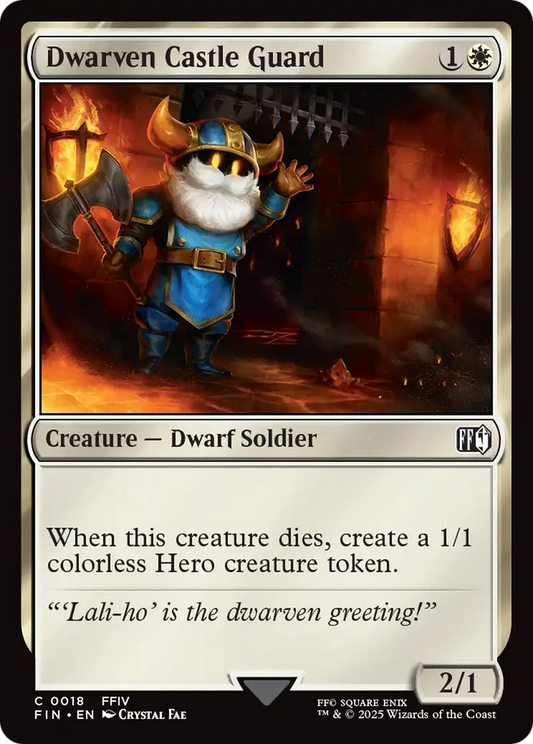 Dwarven Castle Guard (FIN) #18 [EN/N]