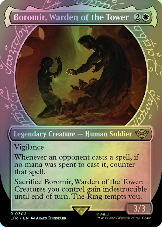Boromir, Warden of the Tower (LTR) #302 [EN/F] s/o