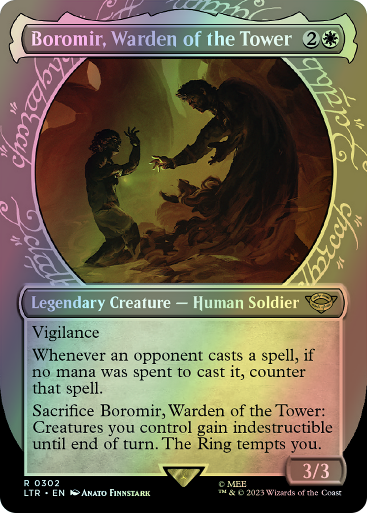 Boromir, Warden of the Tower (LTR) #302 [EN/F] s/o