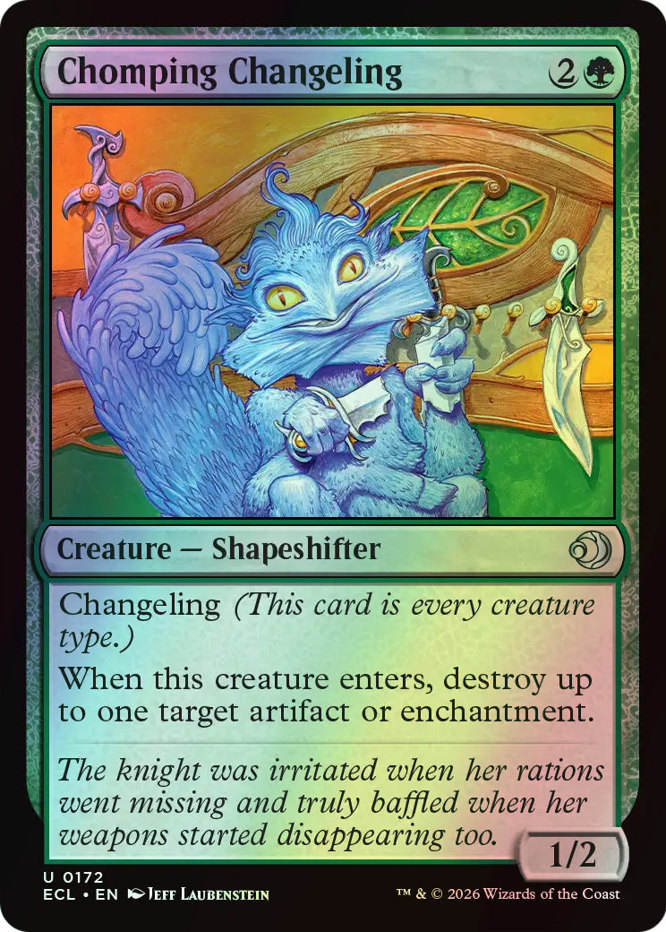 Chomping Changeling (ECL) #172 [EN/F] s/o