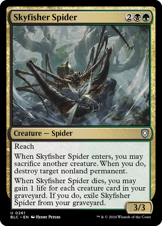 Skyfisher Spider (BLC) #261 [EN/N]