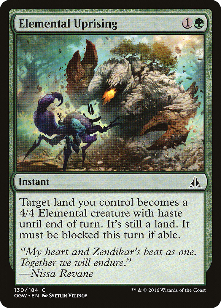 Elemental Uprising (OGW) #130 [EN/N]