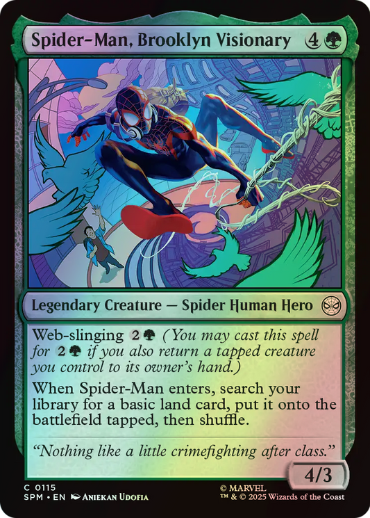 Spider-Man, Brooklyn Visionary (SPM) #115 [EN/F] s/o