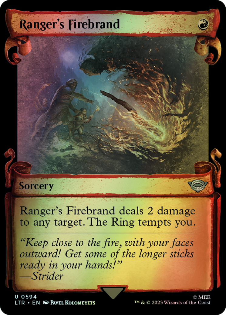 Ranger's Firebrand - Silver Foil (LTR) #594 [EN/F] s/o