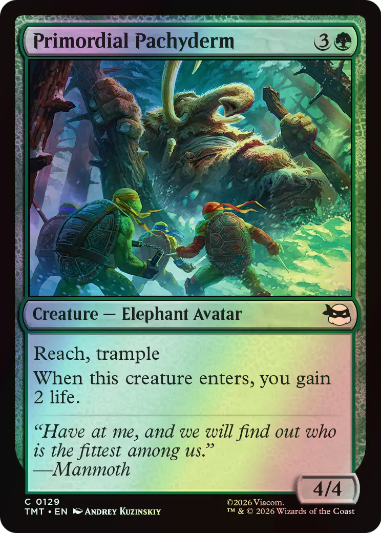 Primordial Pachyderm (TMT) #129 [EN/F]