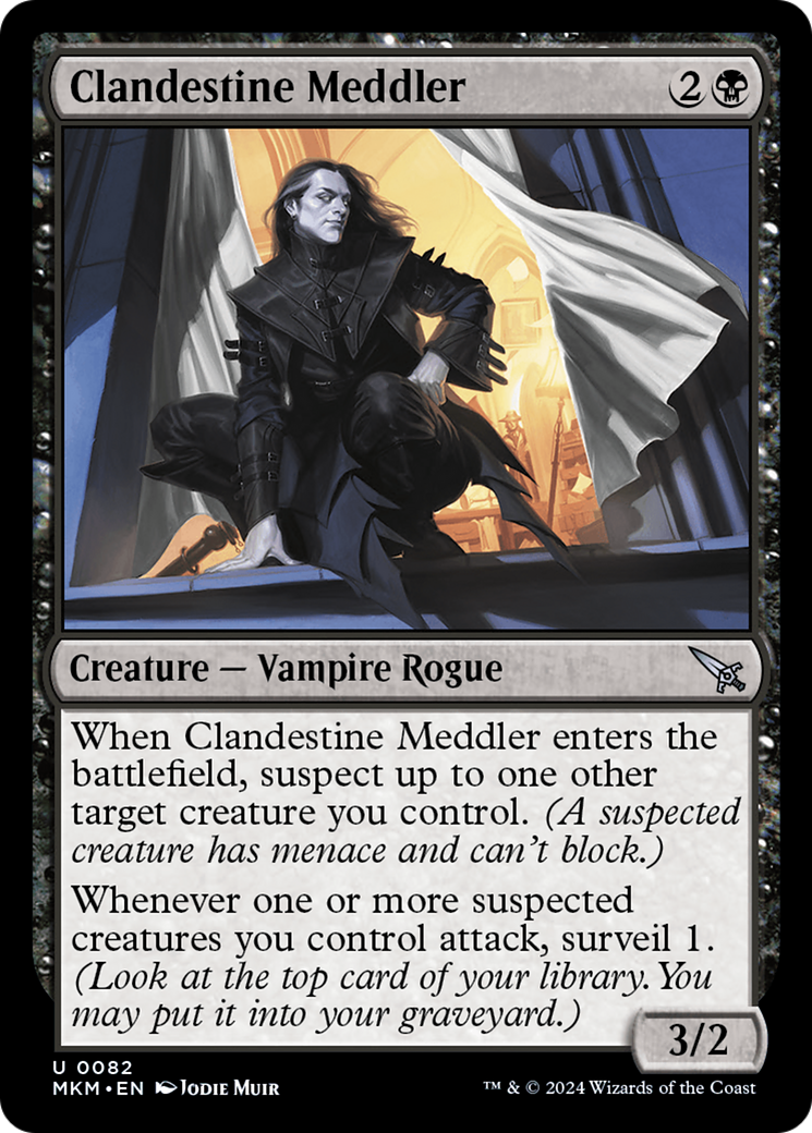 Clandestine Meddler (MKM) #82† [EN/N]