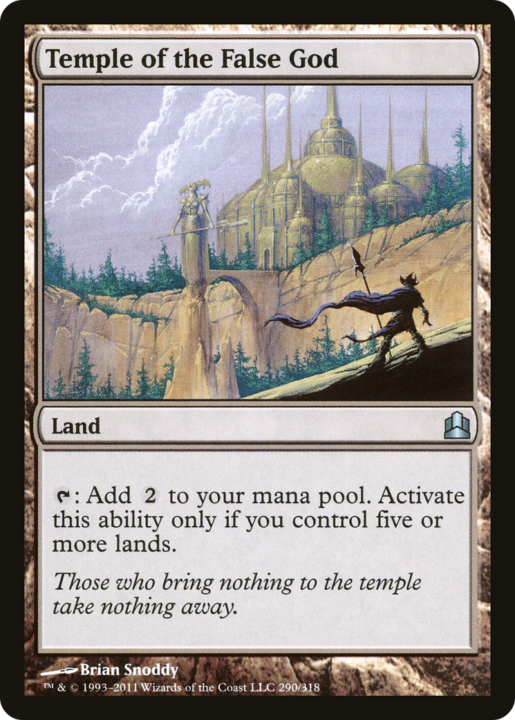 Temple of the False God (CMD) #290 [EN/N]