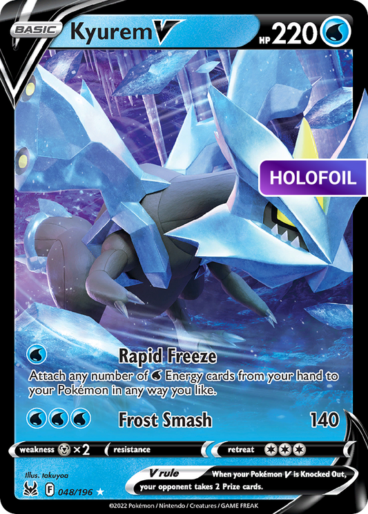 Kyurem V (LOR) #048 [EN/H] s/o