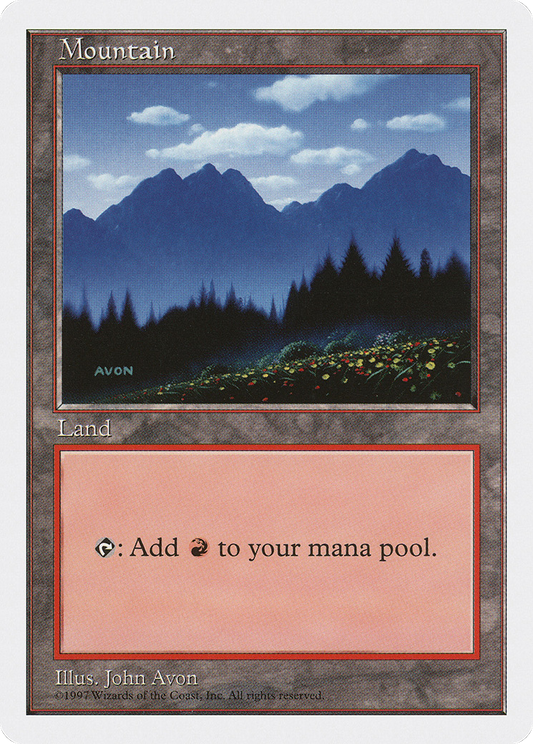 Mountain (5ED) #445 [EN/N]