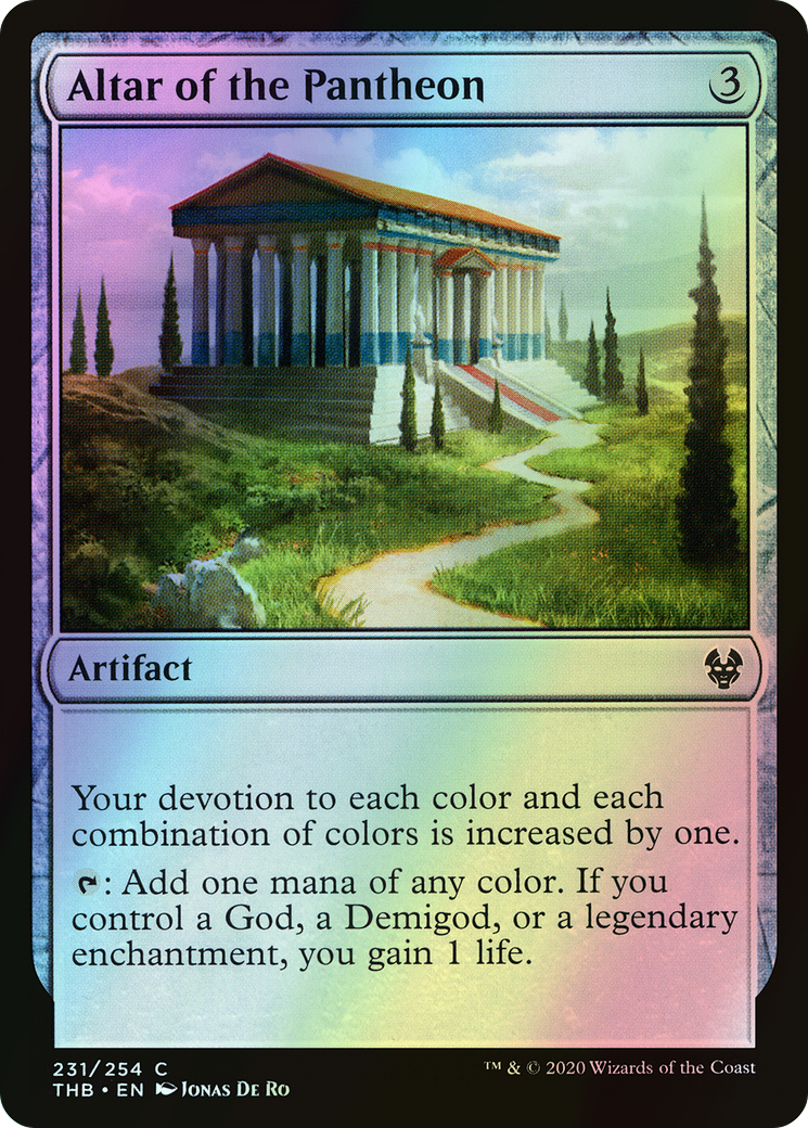 Altar of the Pantheon (THB) #231 [EN/F]