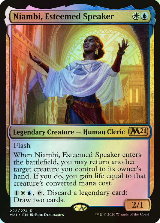 Niambi, Esteemed Speaker (M21) #222 [EN/F] s/o