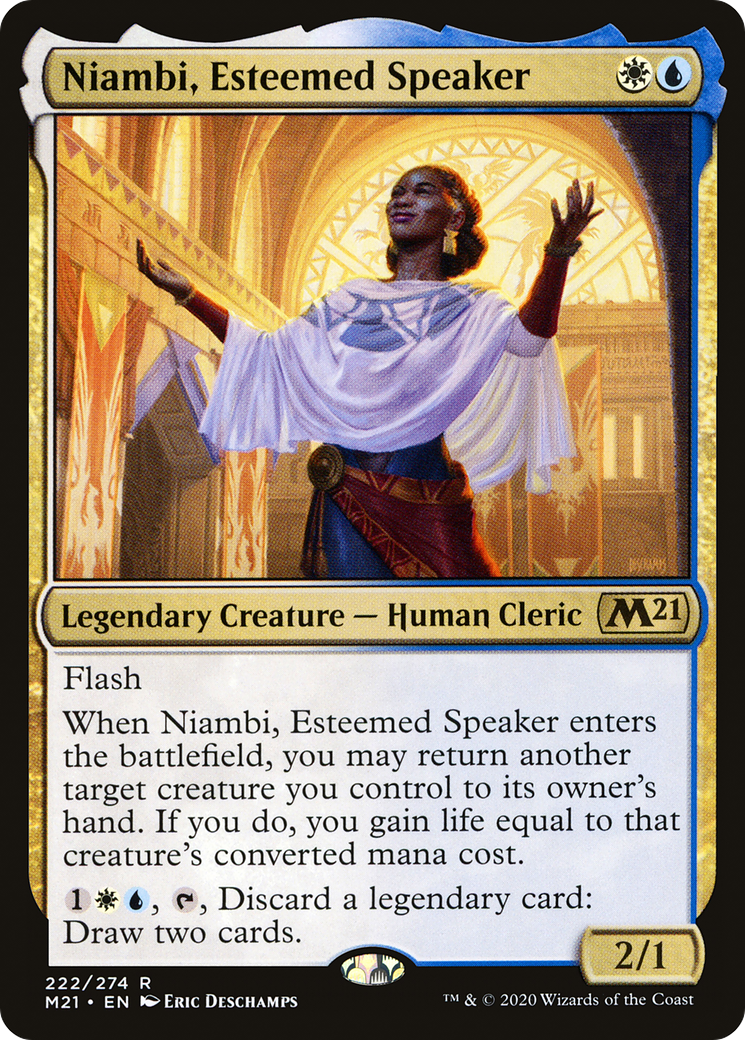 Niambi, Esteemed Speaker (M21) #222 [EN/N]