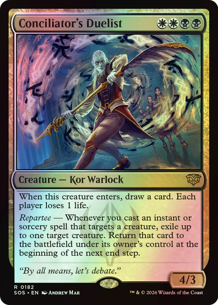Conciliator's Duelist (SOS) #182 [EN/F]
