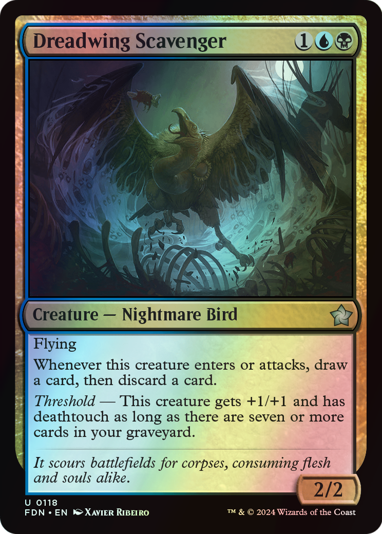 Dreadwing Scavenger (FDN) #118 [EN/F]