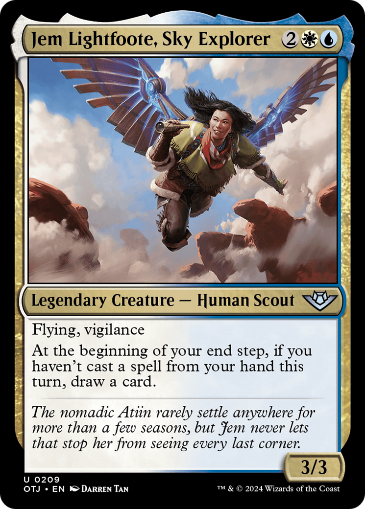 Jem Lightfoote, Sky Explorer (OTJ) #209 [EN/N] s/o