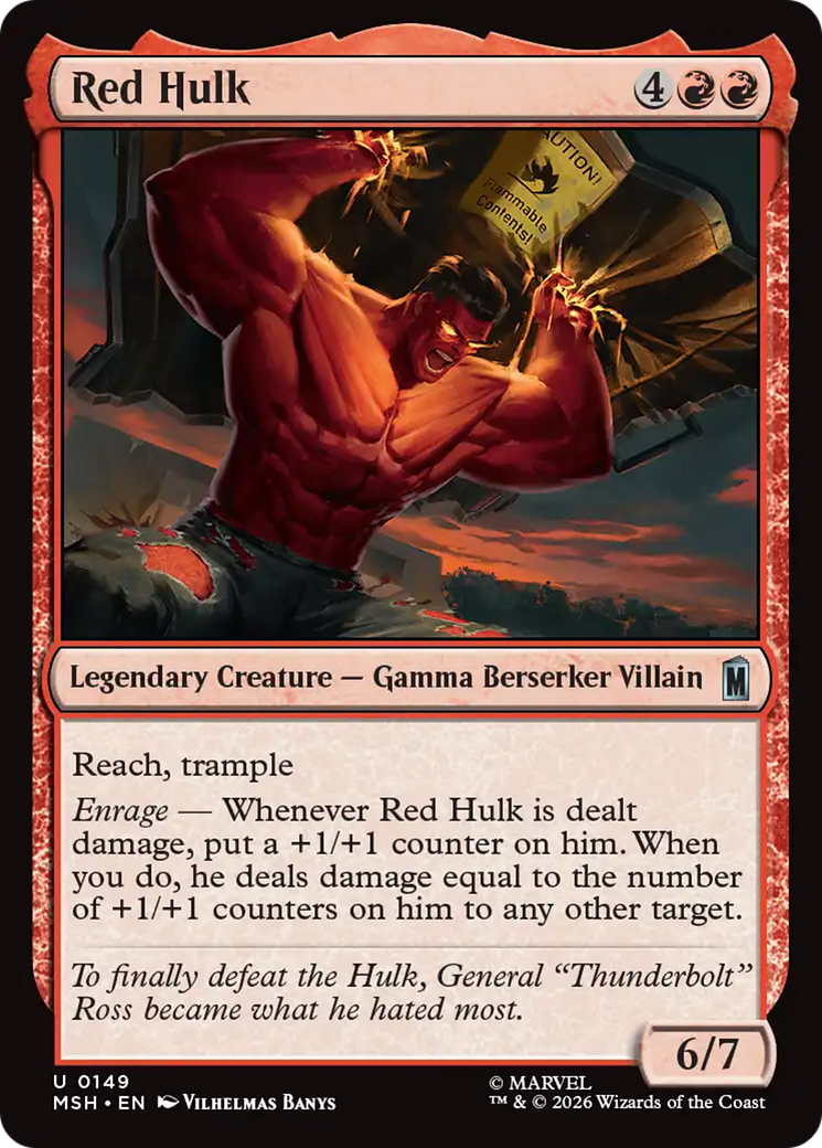 Red Hulk (MSH) #149 [EN/N]