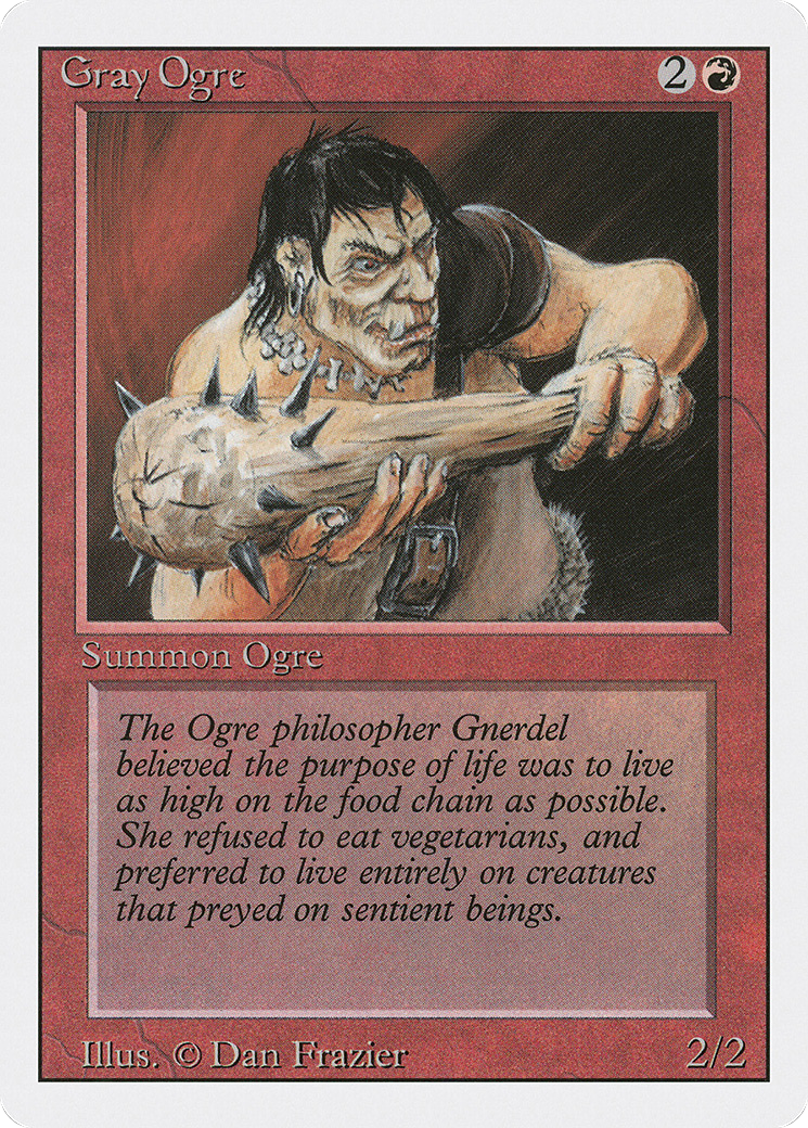 Gray Ogre (3ED) #157 [EN/N]