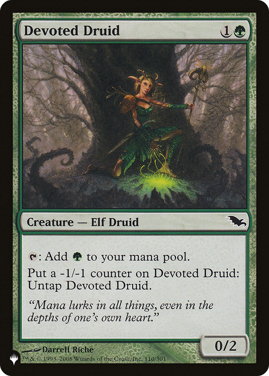 Devoted Druid (PLST) #SHM-110 [EN/N] s/o