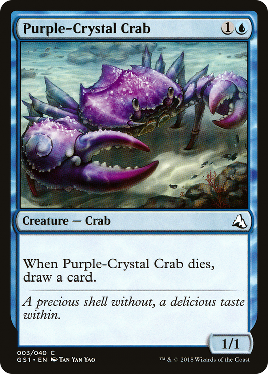 Purple-Crystal Crab (GS1) #3 [EN/N]